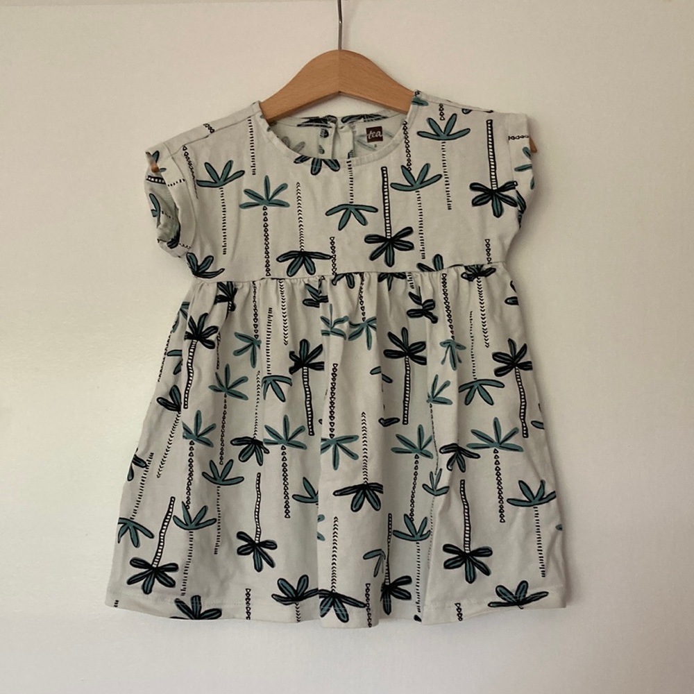 Tea Collection Palm tree dress